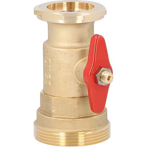 Bride Robinet spherique Easyflow pour circuit de chauffage DN32 avec DN50 male bride (1/5)