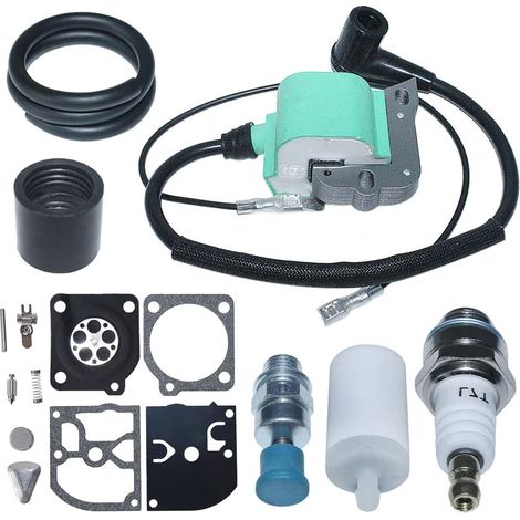 Kit de bobine d'allumage, pour tronçonneuse Husqvarna 50 51 55, pièce 544018401, 503161602 (1/5)