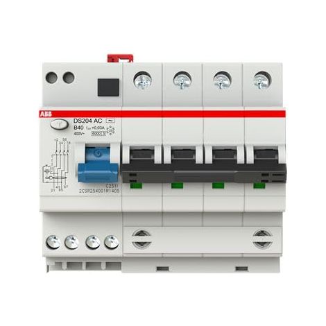 Interrupteur FI/LS 40 A 4 broches type B