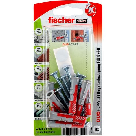 Fischer 8x DUOPOWER 8X40 RB - 535957