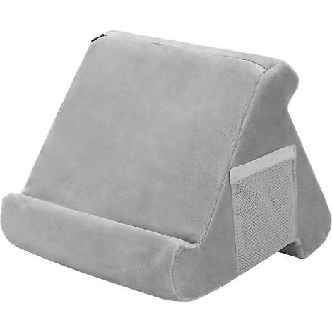 Coussin de support souple multi-angles pour tablette, support pour iPad, oreiller de maintien pour liseuses et livres. (1/5)