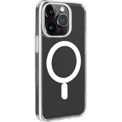 Puro Lite Mag MagSafe Silikonhülle für iPhone 14 Pro – Transparent (1/5)