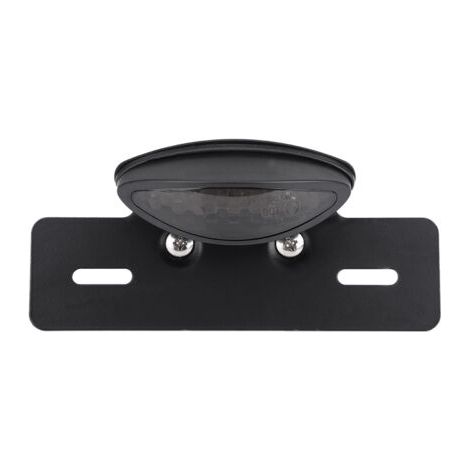 QORVA
-Feu arrière de moto LED, feu de freinage, stop, feux de plaque d'immatriculation pour Café Racer, fumé (1/5)