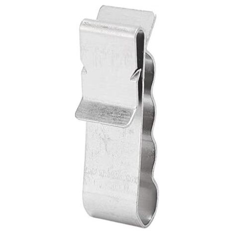 DEESSE SHOP-50 Pièces Pinces de Câble de Panneau Solaire Pinces de Fil de Remorque en Acier Inoxydable Pince de Câble à 4 Fils pour Câble de Bateau de Câblage PV, Outil De Jonction (1/5)