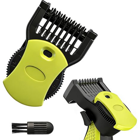 Têtes de rasage de rechange pour OneBlade, lot de 2, longueur réglable avec précision, compatibles avec QP2520, QP25XX, QP26XX, PRO QP65XX, QP66XX : rasage et corps parfaits