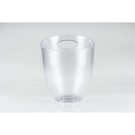 Seau à glaçons - - Q037 - 3,5 L - Translucide (effet givré) - Poignée ergonomique (1/2)
