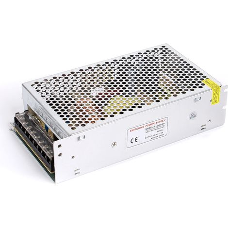 24V 10A 240W DC Schaltnetzteil AC 110V/220V auf DC-24V Netzteil, Transformator Konstantspannung, geeignet für LED-Streifenlichter, Kameras, Überwachungssysteme, Beleuchtungsprojekte usw.