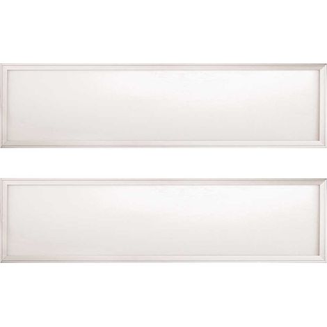 Pack 2 Paneles LED Empotrables Rectangulares Zelek Eco Amstrong 4 (1/2)