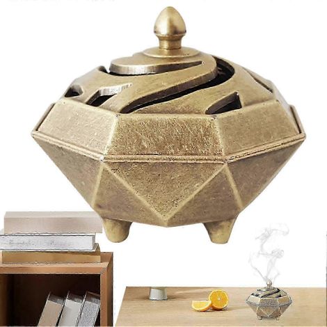 Porte-encens pour la maison, purifie l'air et diffuse un parfum agréable. Idéal pour la méditation, la cuisine, la chambre ou le salon de thé.
