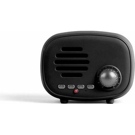 Haut-parleur - LIVOO - TES202N - Bluetooth - Radio FM - 3W - Noir (1/3)