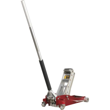 Sealey Trolley Jack 2.5 Tonne Low Profile Aluminium Rocket Lift RJA2500