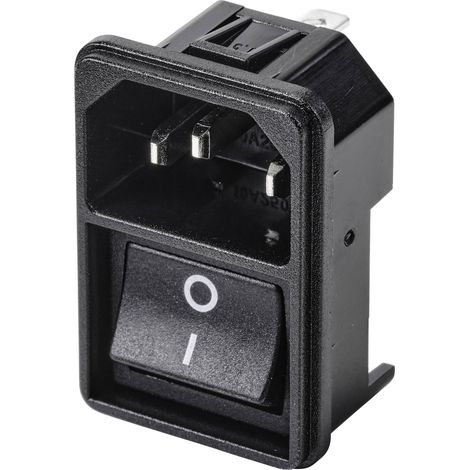 TRU COMPONENTS TC-10088380 Connectique pour appareils réfrigérants C14 embase mâle verticale Nombre (1/3)