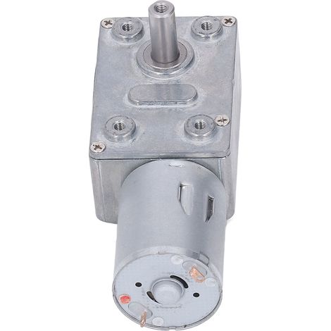 Gleichstrom-Schneckengetriebemotor, 2 W, Drehzahlregelung, Vorwärts- und Rückwärtslauf, Schneckengetriebe-Untersetzungsmotor, 24 V DC, 0–300 U/min pro Minute (1/5)