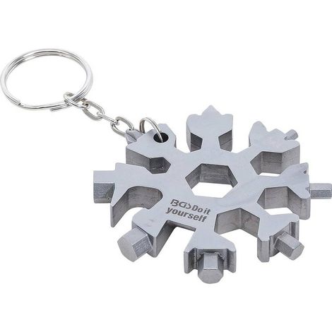 Outil Multifonctions 18-en-1 - Acier Inoxydable - Compact et Polyvalent pour Bricolage, Zones Difficiles - D-Work
