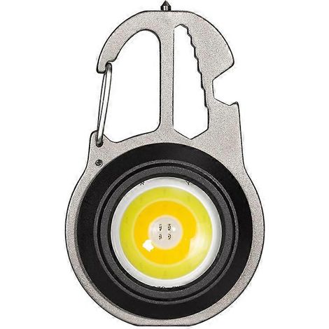Clé multifonctionnelle avec chargeur USB, petite lampe intérieure, lumière de travail portable pour l'extérieur (1/4)