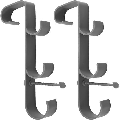 Support réglable pour épuisette de piscine, crochet pour perche de piscine enterrée, accessoires de fixation pour équipement de piscine, gris (1/5)