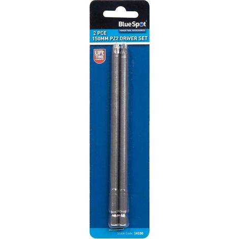 Blue Spot Tools 2 Piece 150mm PZ2 Driver Set