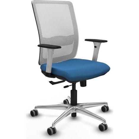 Bürostuhl piqueras y crespo Haches hellblau Aluminium (1/2)