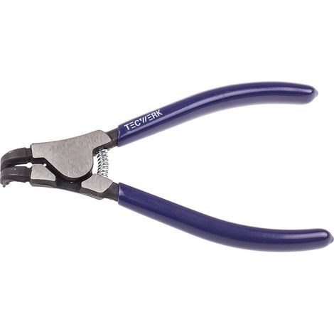 Alicates para anillos de seguridad A 31 f. ejes D.40-100mm pul. TECWERK (1/2)