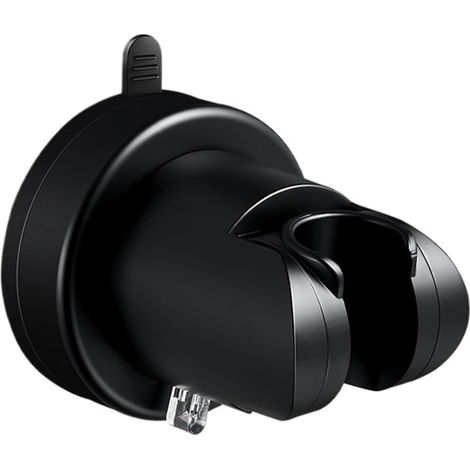 1 support de pommeau de douche réglable à ventouse (noir) (1/5)