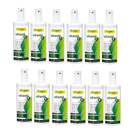 Fleur d'engrais liquide VITAVID K Platinum 10, Box Full 12 x Spray 180 ml