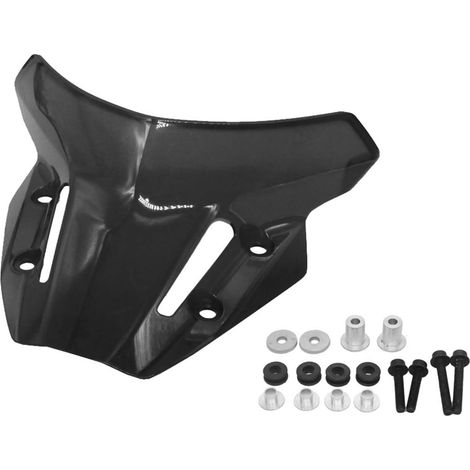 Déflecteurs de Vent Protection, Pare-Brise Avant pour Motorcycle (Noir) (1/4)