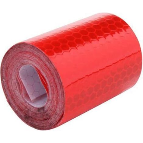 Smidig och slitstark reflextejp (3 meter) Röd (1/5)