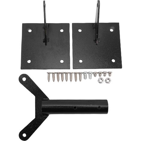 Ortviai Support de montage pour girouette en acier carbone épais, angle ajustable pour antenne, drapeau ou sprinkler sur toiture (1/5)