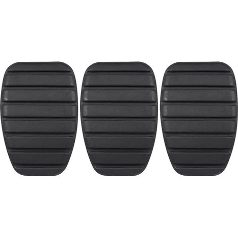 Couvre-Pédale Antidérapant En Caoutchouc 3 Pièces Pour Embrayage Et Frein Megane Scenic Kangoo Espace Modus 2.95X1.97X0.59 Pouces Protection Durable (1/5)