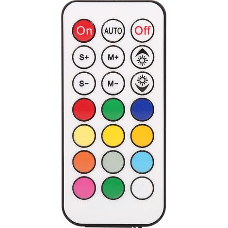Télécommande IR sans fil 21 touches pour ruban LED WS2811 WS2812B, DC 5-24V, contrôleur mini clavier (1/3)