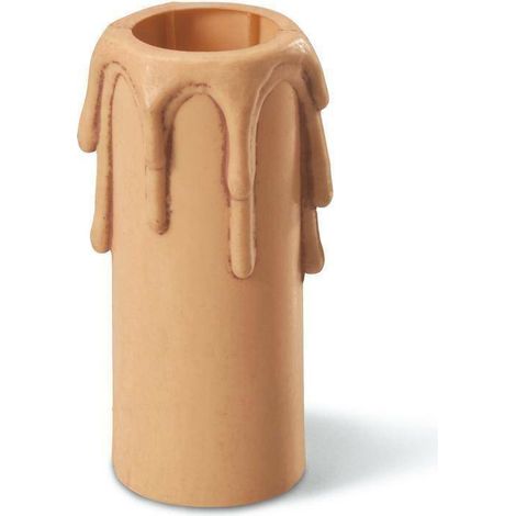 Scame copertura decorativa per candela attacco e14 colore bianco 190.cp70b