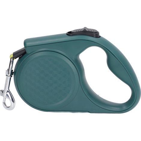 Laisse rétractable pour chien de 5 m avec corde extensible pour les promenades en extérieur (1/5)