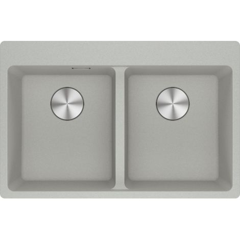 Evier Franke Maris Fragranit+ MRG620-34-34 - Platinum - Vidage : Automatique