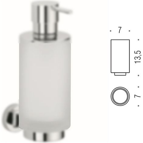 Colombo Design Nordic ricambio bicchiere, vetro acidato naturale B52520-VAN