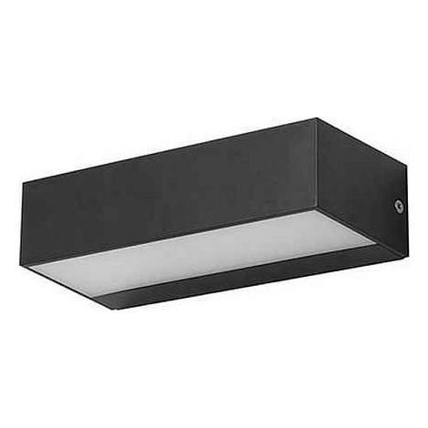 Forlight Ara - Applique Ext. Encastrable et 1388lm avec Blanc Chaud 3000K. Structure en Polycarbonate. Usage Intérieur IP66. Coloris Gris (1/5)