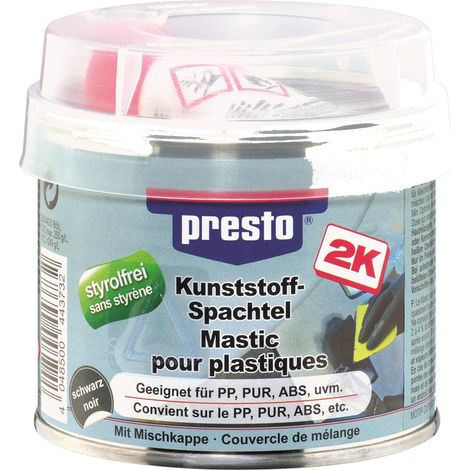 MASTIC PLASTIQUE SANS STYRENE 400ML PRESTO