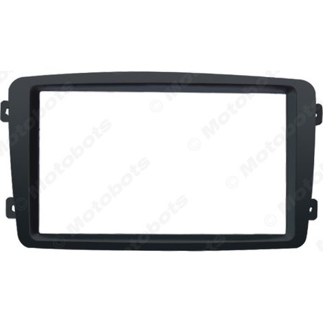 Universal modification frame for Mercedes-Benz W203/W209/W639 car audio, navigation, DVD panel, and dual-chip CD player.