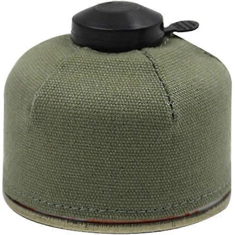 Voici une proposition de titre en français (caractères : 185) :
Housse de protection pour bouteille de gaz camping, sac en toile pour cartouche 110/230/450g, étui de rangement pour réchaud, couvercle (1/4)