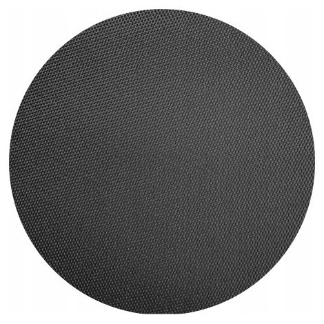 Nappe noire ronde de 320 cm pour banquet de mariage (1/3)
