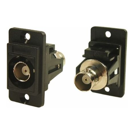Connecteur coaxial RS PRO Femelle Droit, raccordement Câble 50O Montage panneau ( Prix pour 1 )