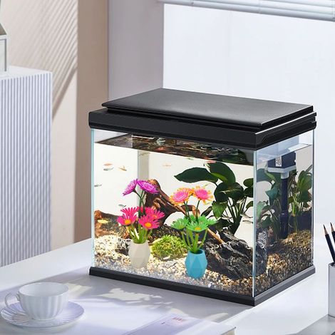 Künstliche Aquariendekoration mit leuchtenden Pflanzen für die Nacht – 2 Stück pro Packung – Ideal für Aquarien und als Wohndekoration (1/5)