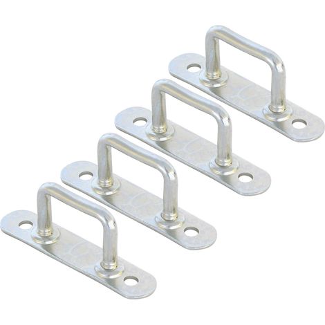 Pontet 4 pcs 36mm – Fixation métal à vis – Distance entre trous 51mm – Accessoires pour remorque – Carpoint
