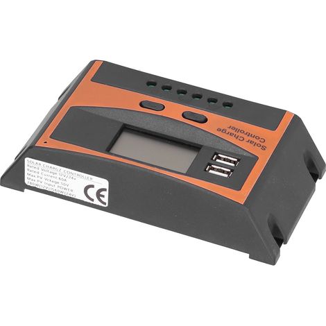 12V/24V Solar-Laderegler, IP32 wasserdicht, hocheffizienter PWM-Solarregler, 60A (1/5)