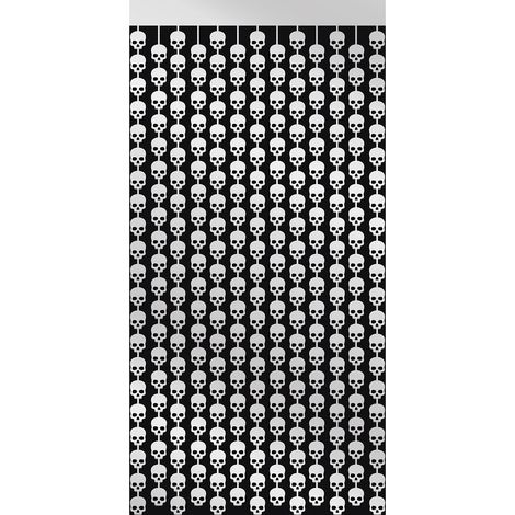 Tenda con teschi, sfondo fotografico di Halloween, 1x2 m (1/2)