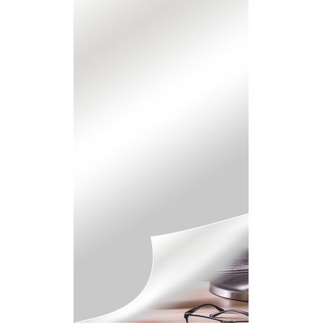 Adhesivo de pared de espejo acrílico, 1 unidad: elegancia y reflejo para la decoración del hogar. (1/5)