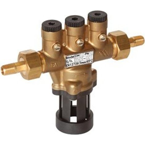 Watts disconnecteur ba bs 1/2 budr dn10 avec filtre entonnoir et vannes d'arrêt