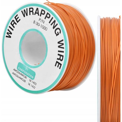 Cable Kynar AWG 0,25 mm虏 naranja 200 m