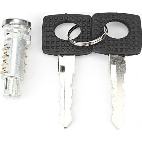 Barillet de serrure de porte avec 2 clés 6707600205 adapté pour MERCEDES VITO W638/classe V 1999-2003 (1/5)