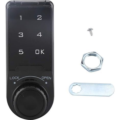 Codeschloss, Schrankschloss, elektronisches Tresorschloss (20 mm)