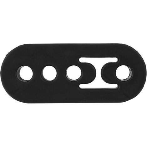 Supports de Support de Tuyau de Queue D'échappement Isolateur 4 Trous pour le Système D'échappement de Voiture Matière: Caoutchouc. (1/5)